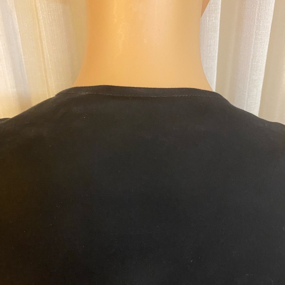 Veronica Beard Black Vest Front Zipper Closure Collarless Snaps Fitted Pleated 2 - Picture 11 of 16